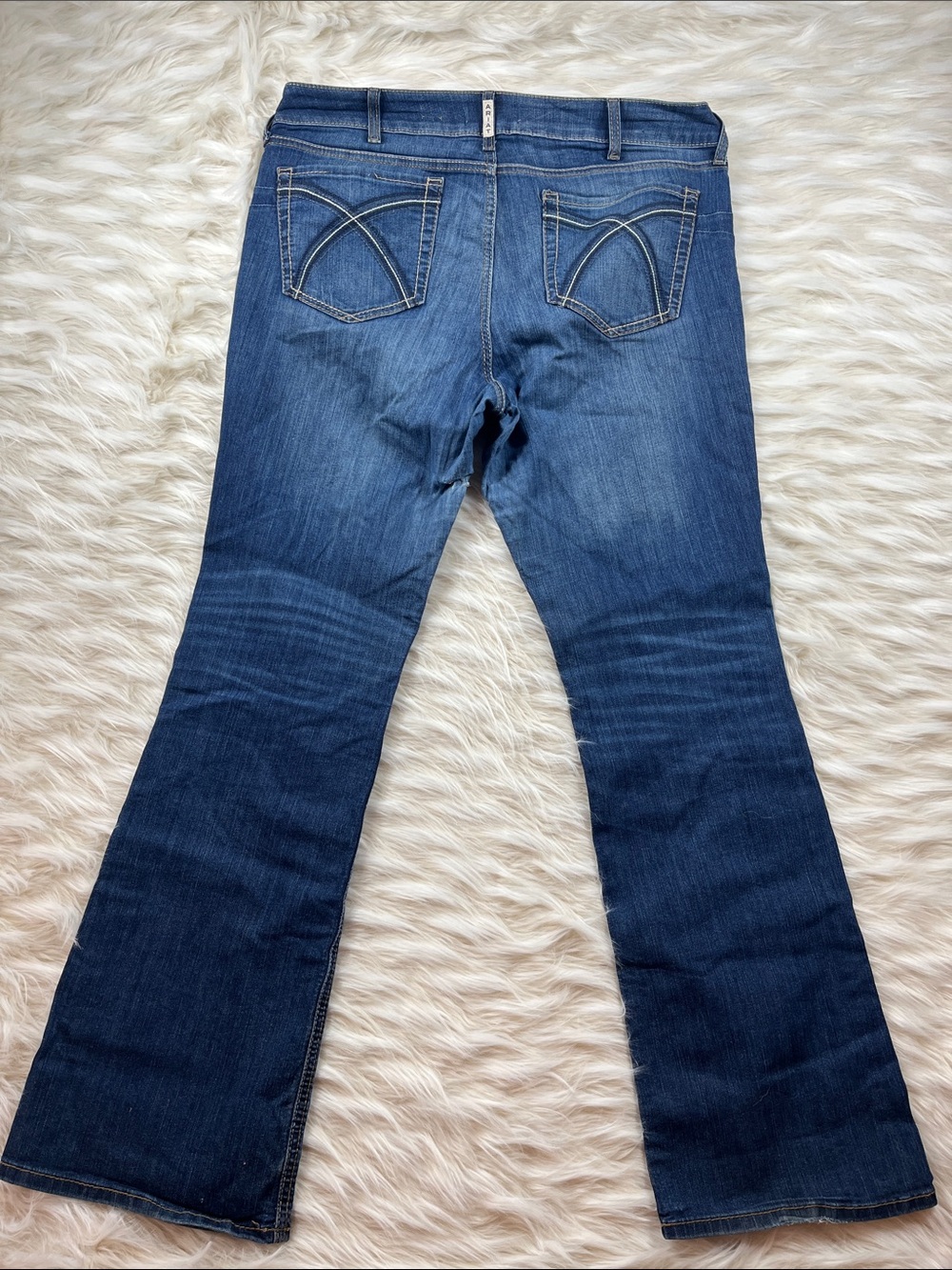 Ariat R.E.A.L Western Jeans 18W 34L Bootcut - Picture 4 of 8